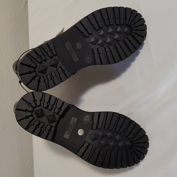 Arizona Jean CO Tilpa Oxblood Faux Leather Boots 7 Medium - Picture 5 of 9